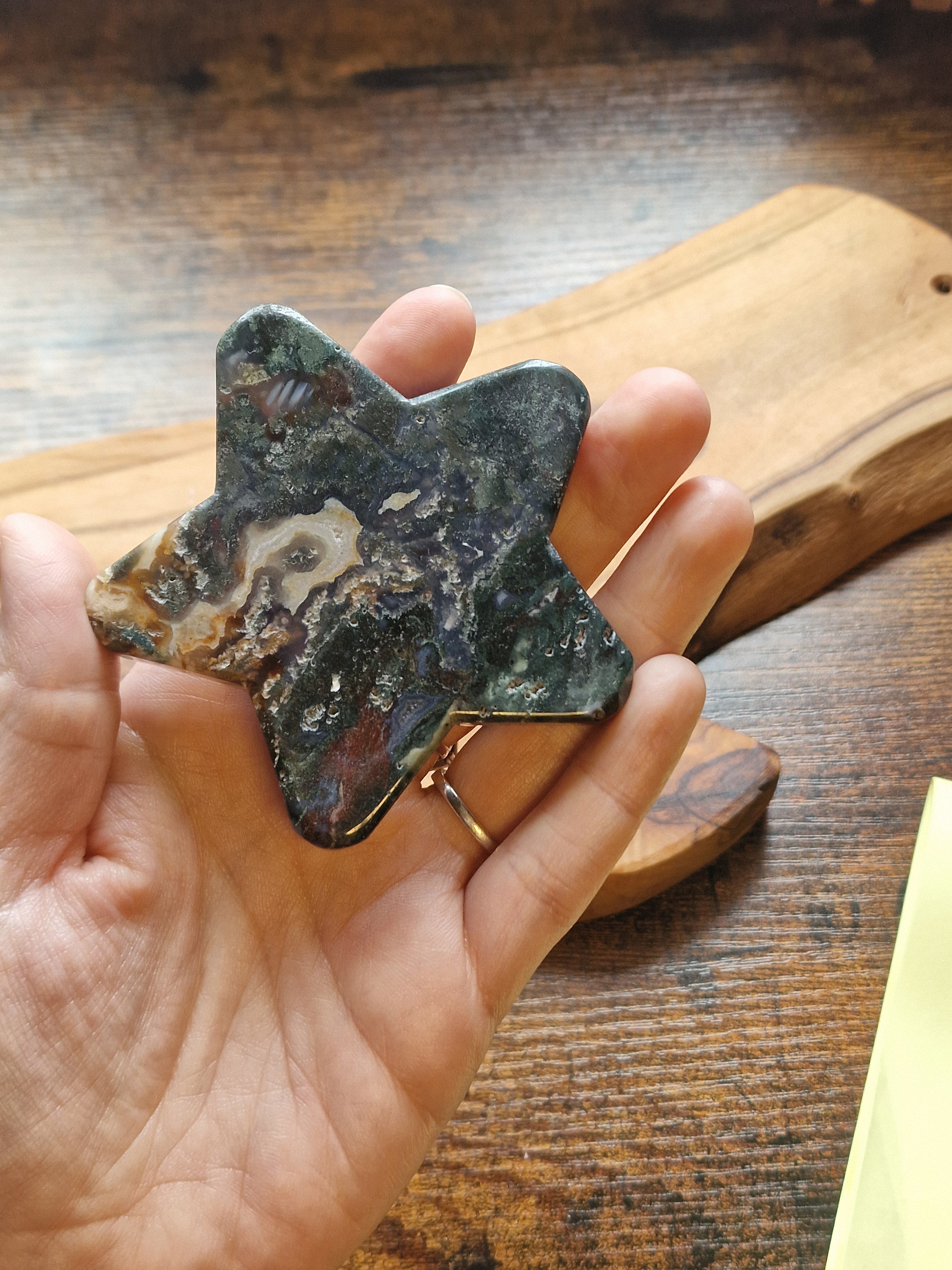 Moss Agate Stars