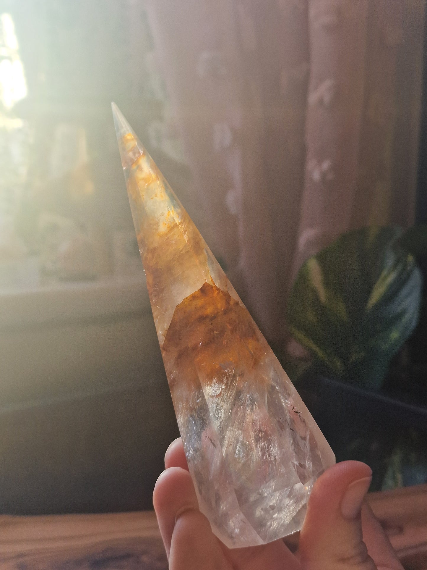 Golden Healer Quartz Tower