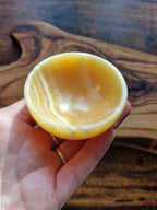 Orange Calcite Bowls