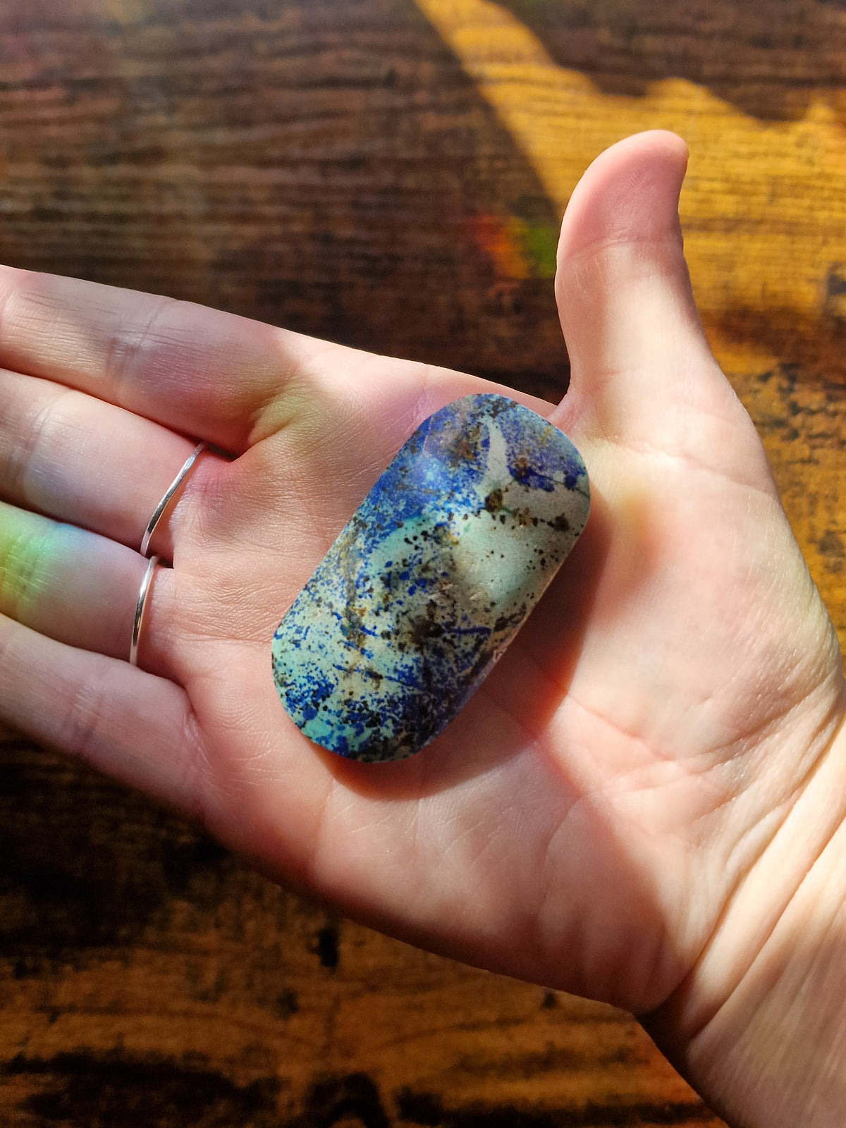 Azurite Palm Stones | Pick Your Own
