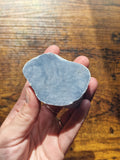 Angelite Half Polished Raw Stone