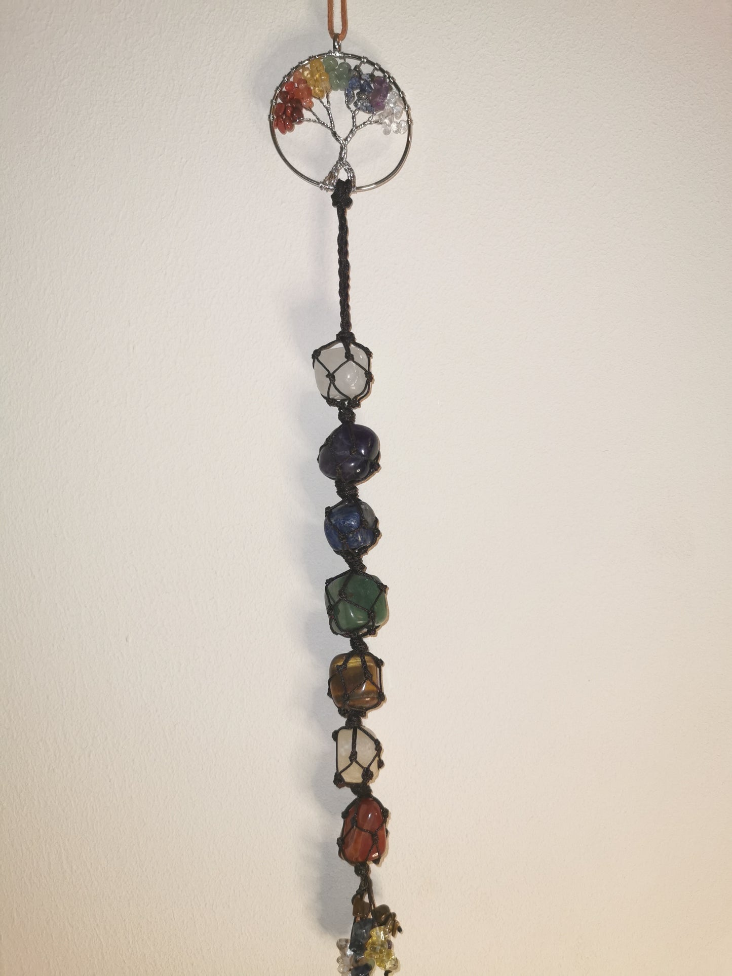 Tree of Life Chakra Wall Hanging - Round Design