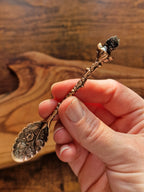 Crystal Altar Spoons ~ Bronze