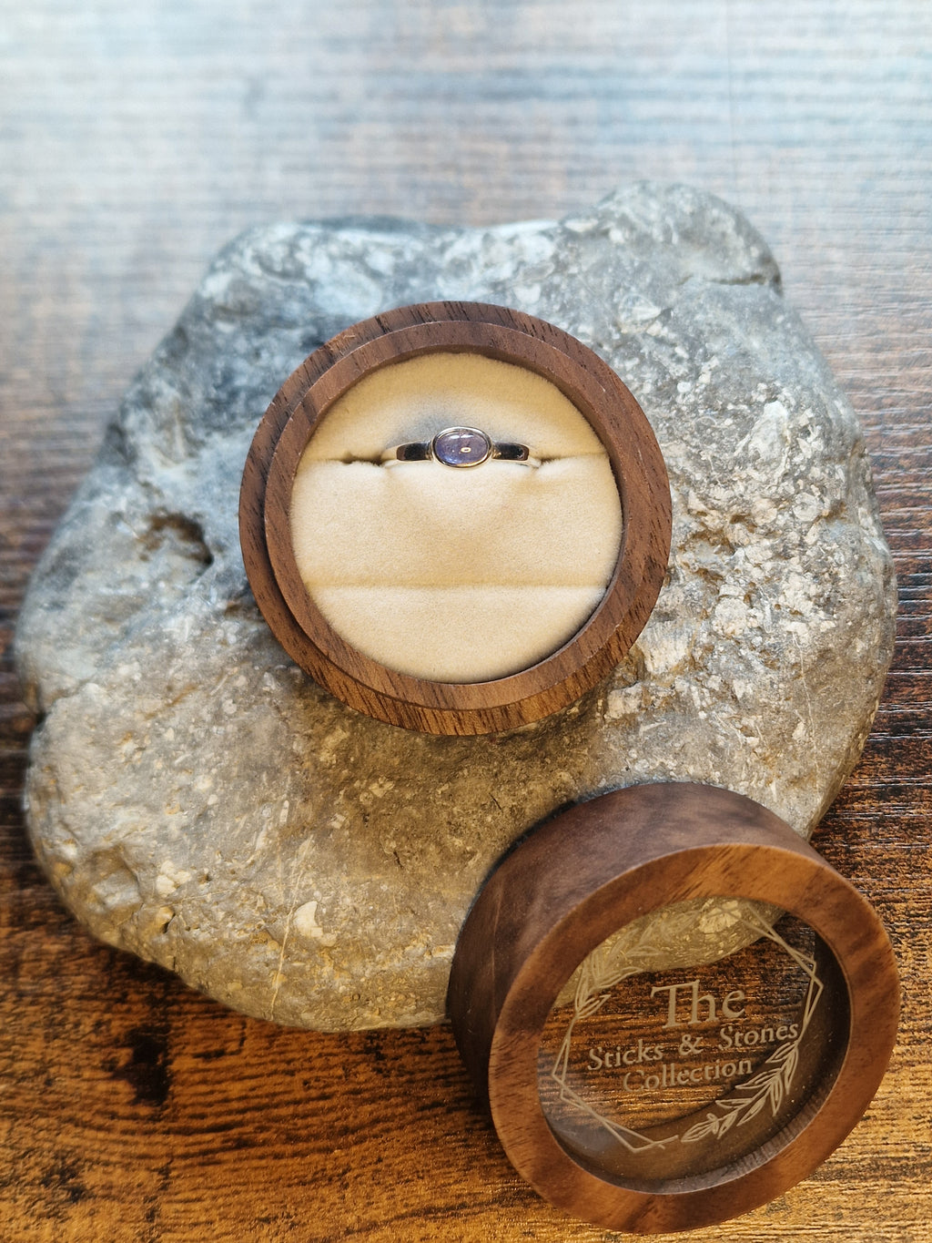 Tanzanite 925 Sterling Silver Oval Rings