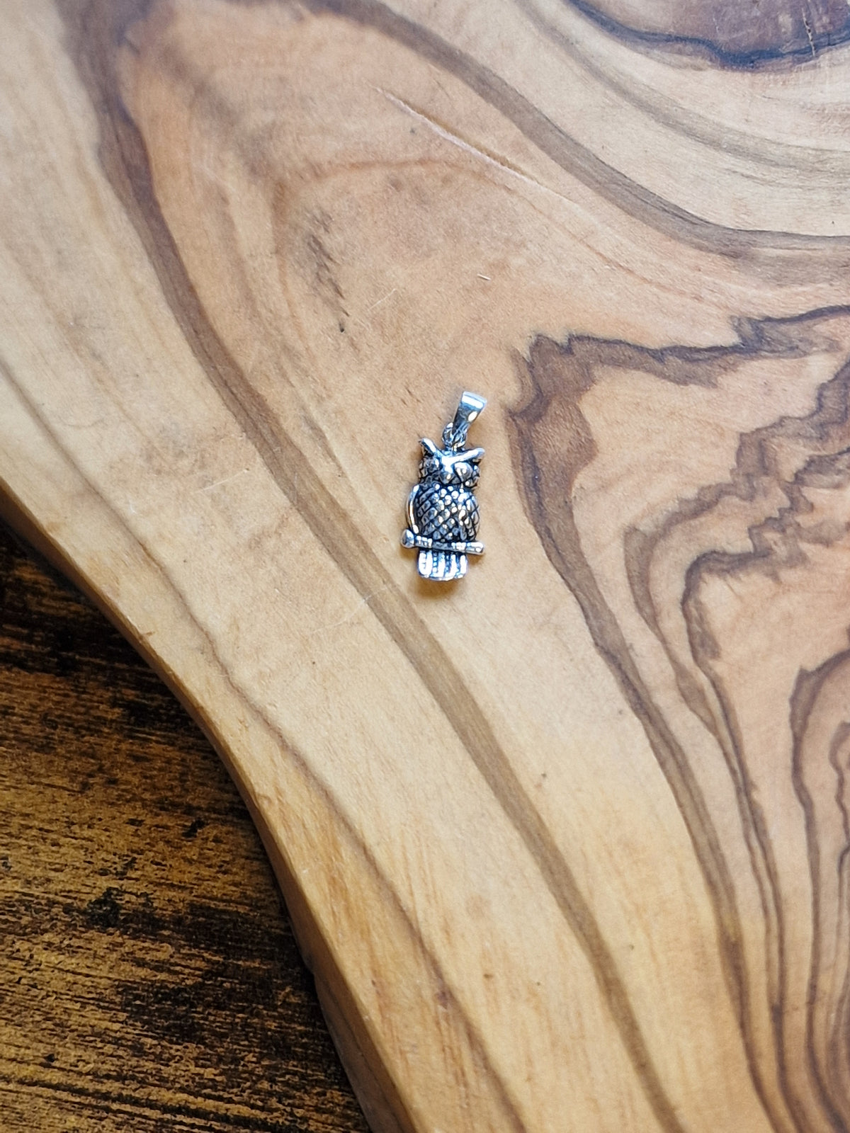 925 Silver Owl Pendant