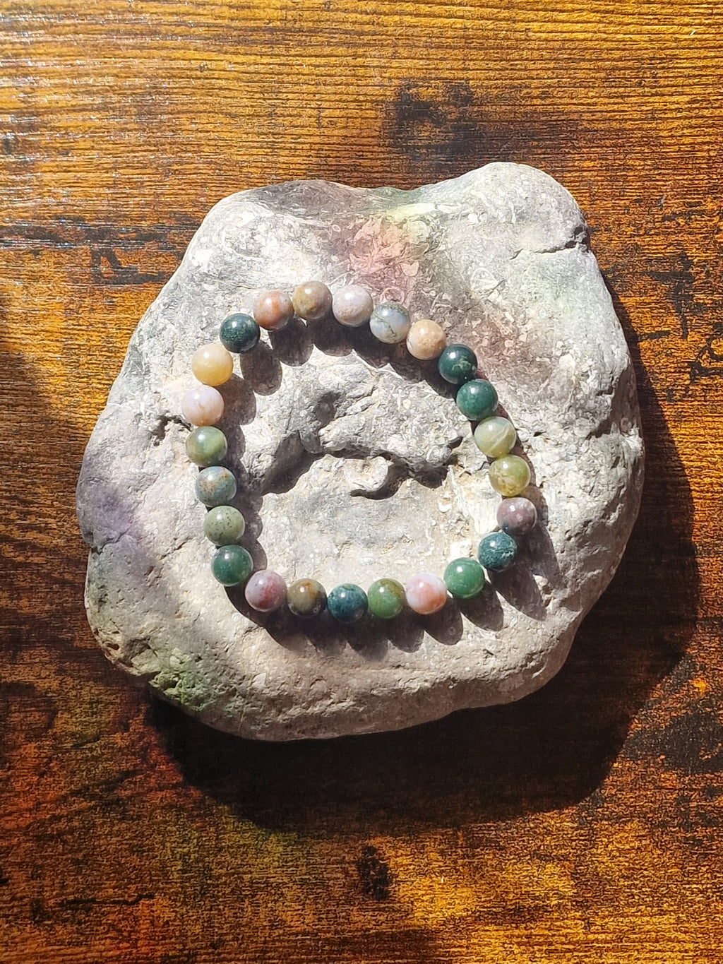 Ocean Jasper Bracelet ~ 8mm