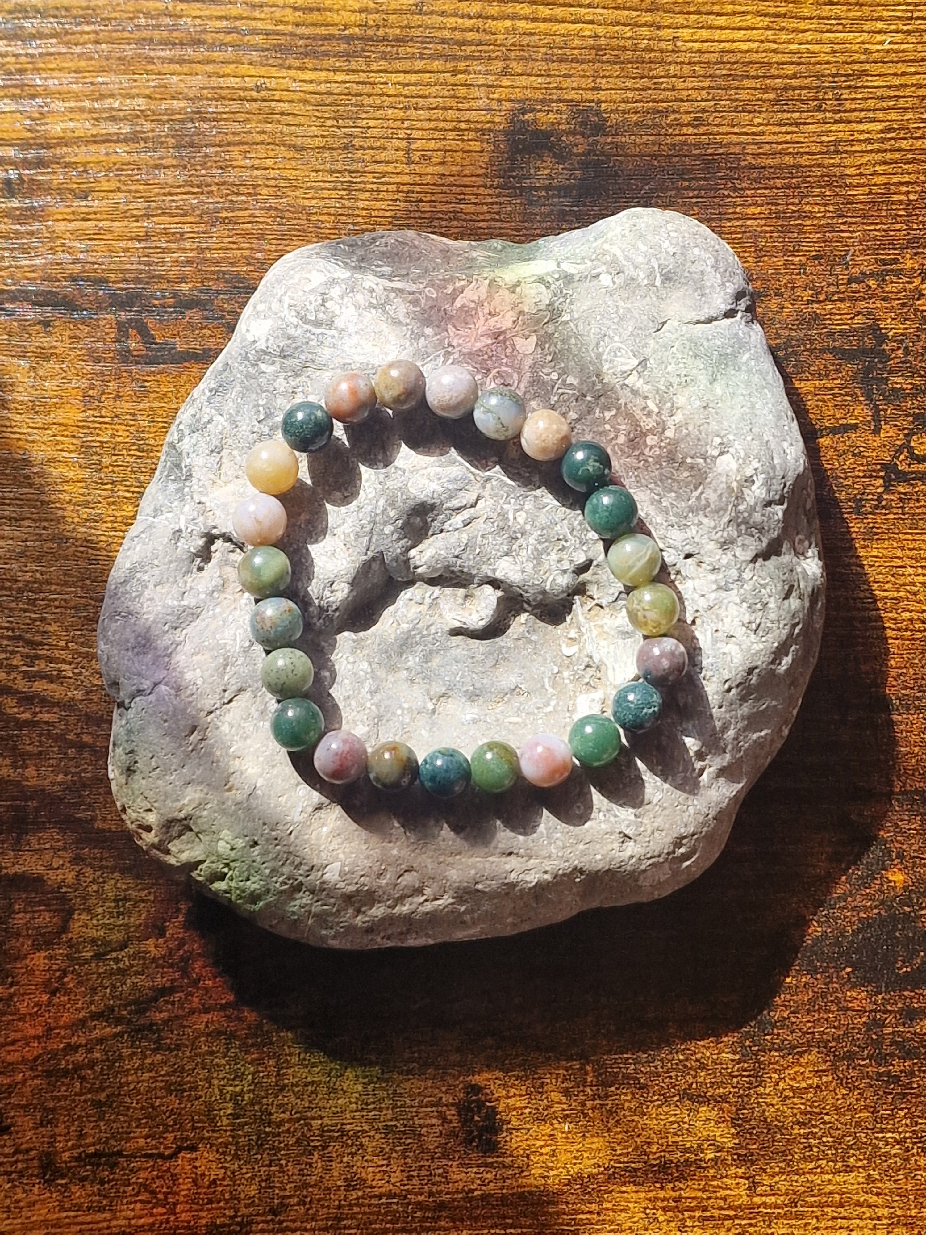 Ocean Jasper Bracelet ~ 8mm