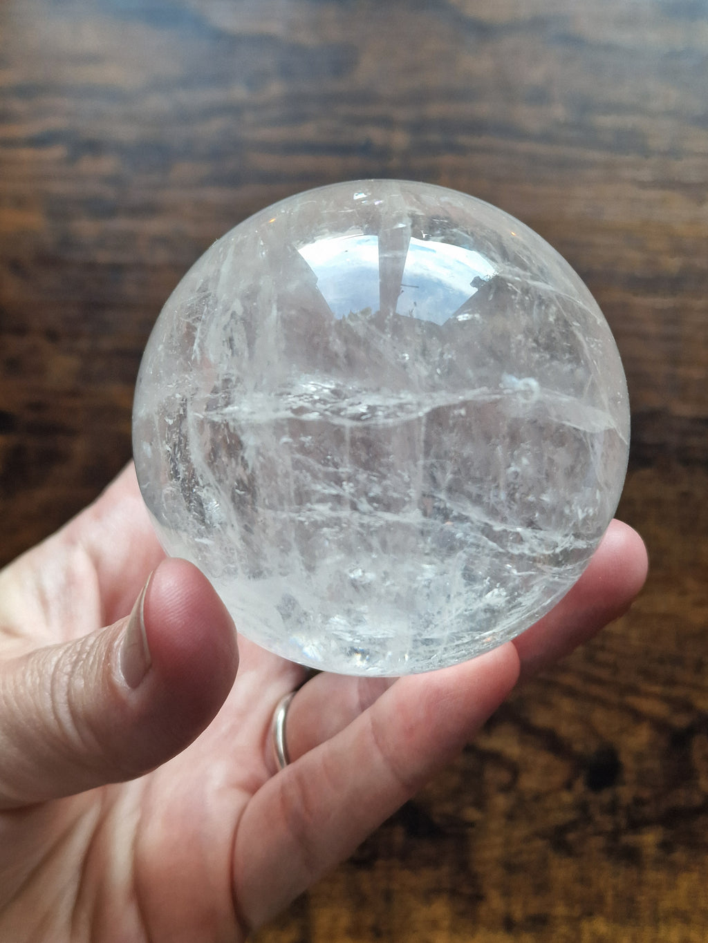 Clear Quartz Sphere