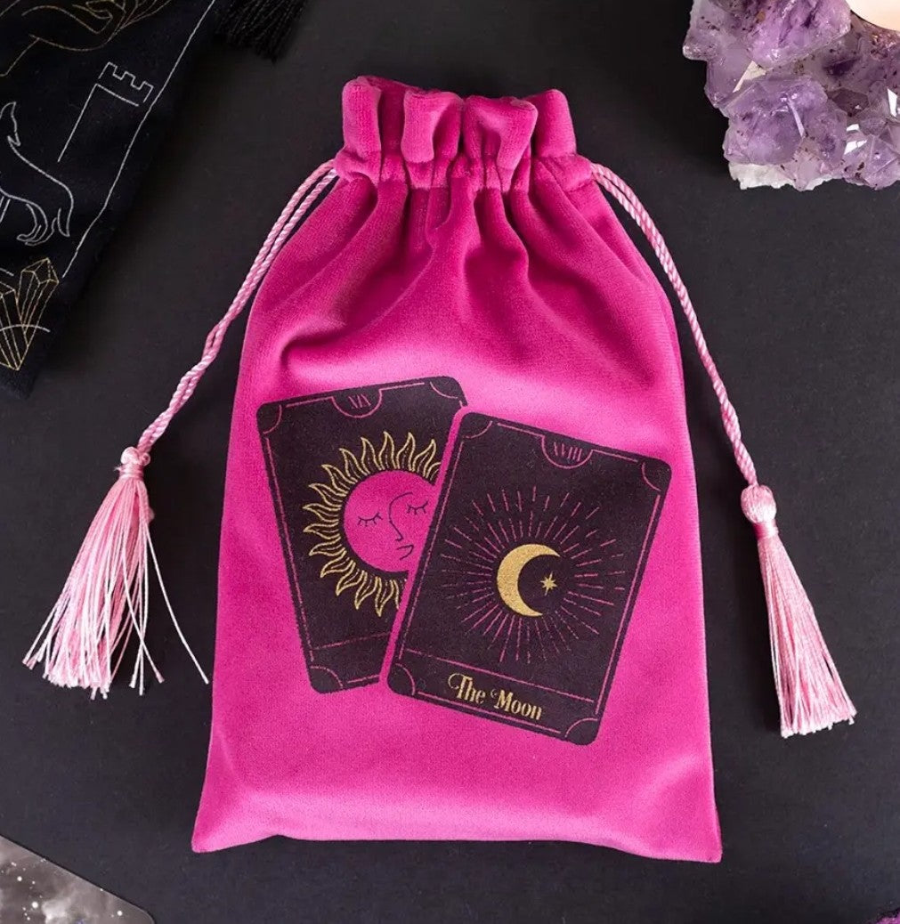 Tarot Velvet Drawstring Bags