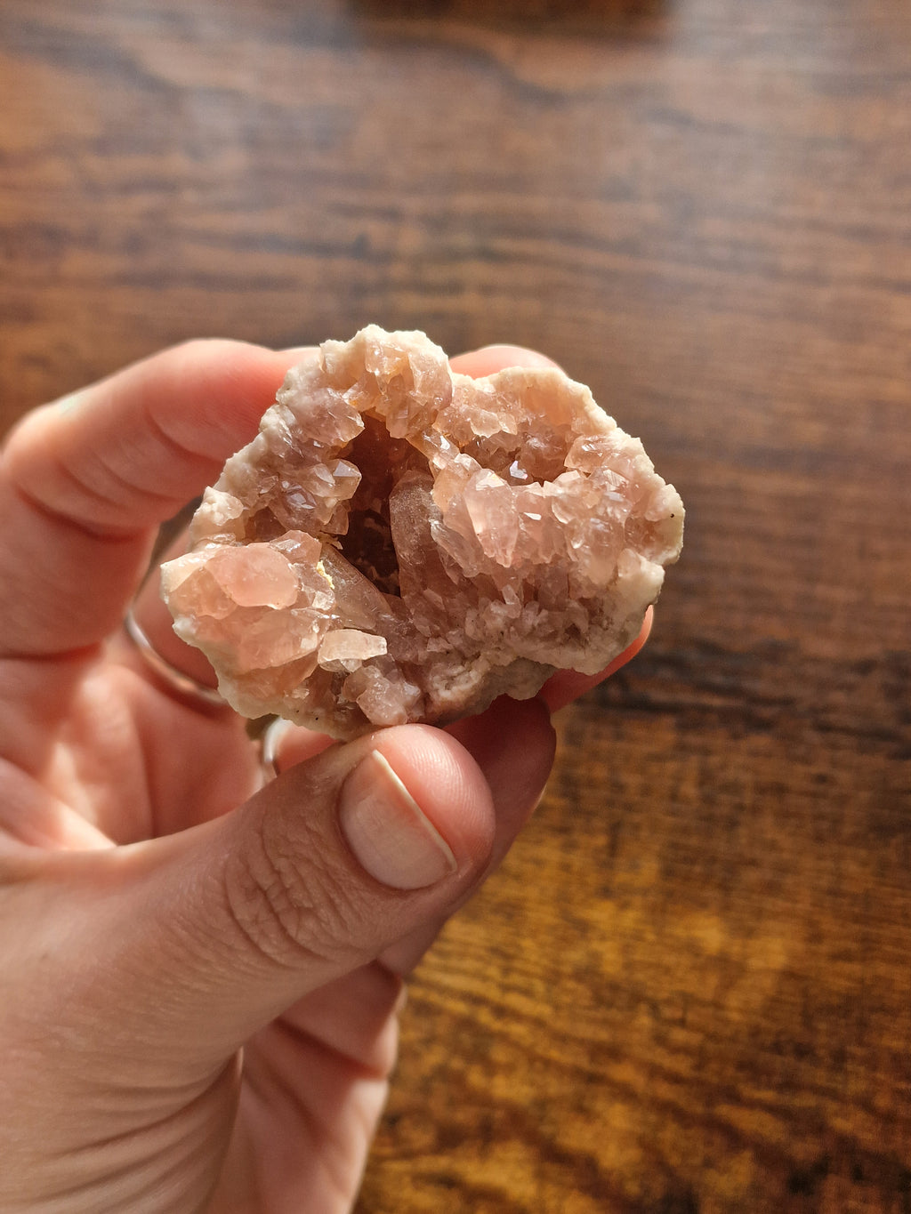Pink Amethyst Cluster