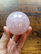 Rose Quartz Spheres