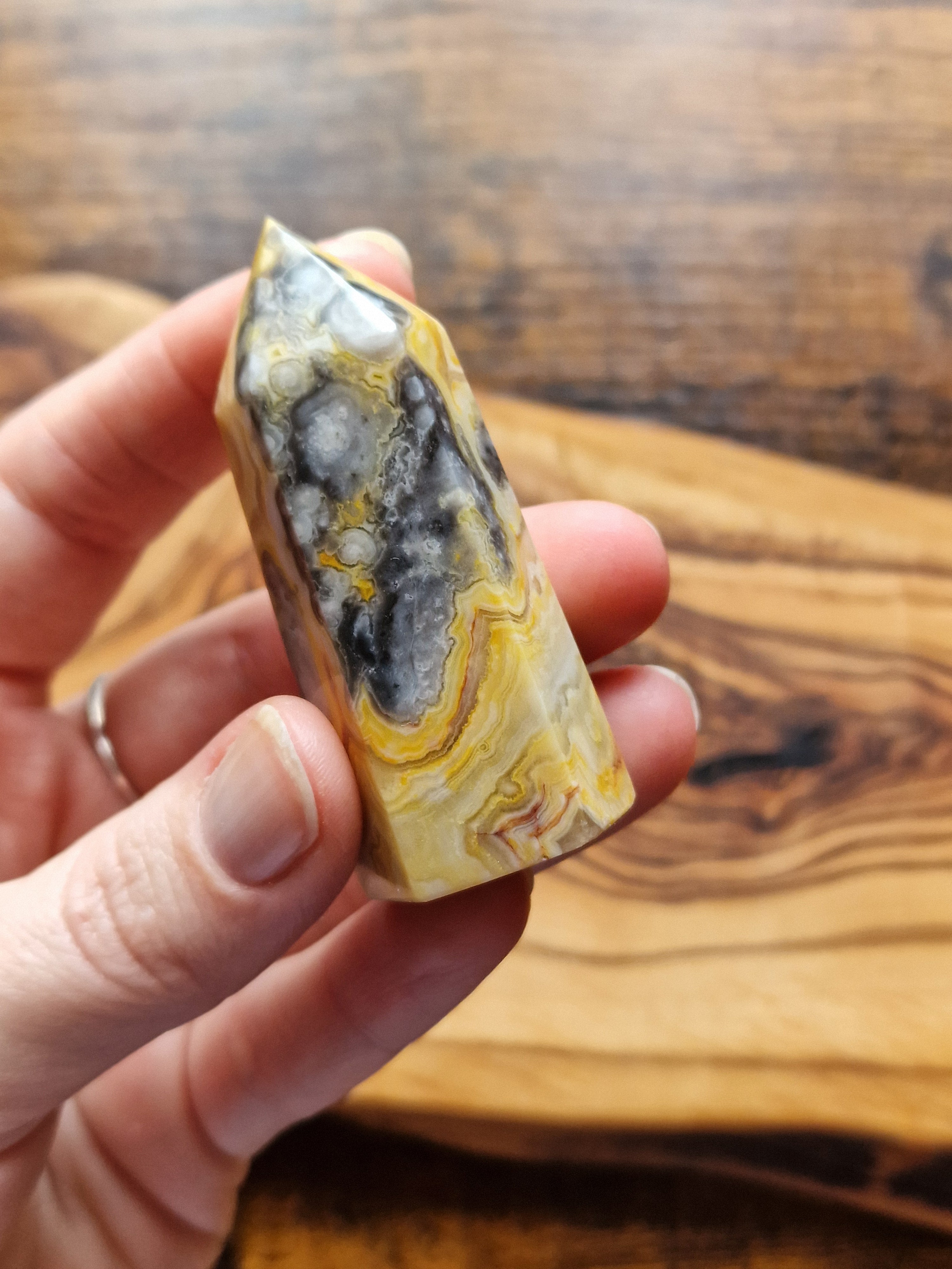 Crazy Lace Agate Tower