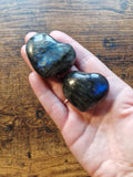 Labradorite Hearts