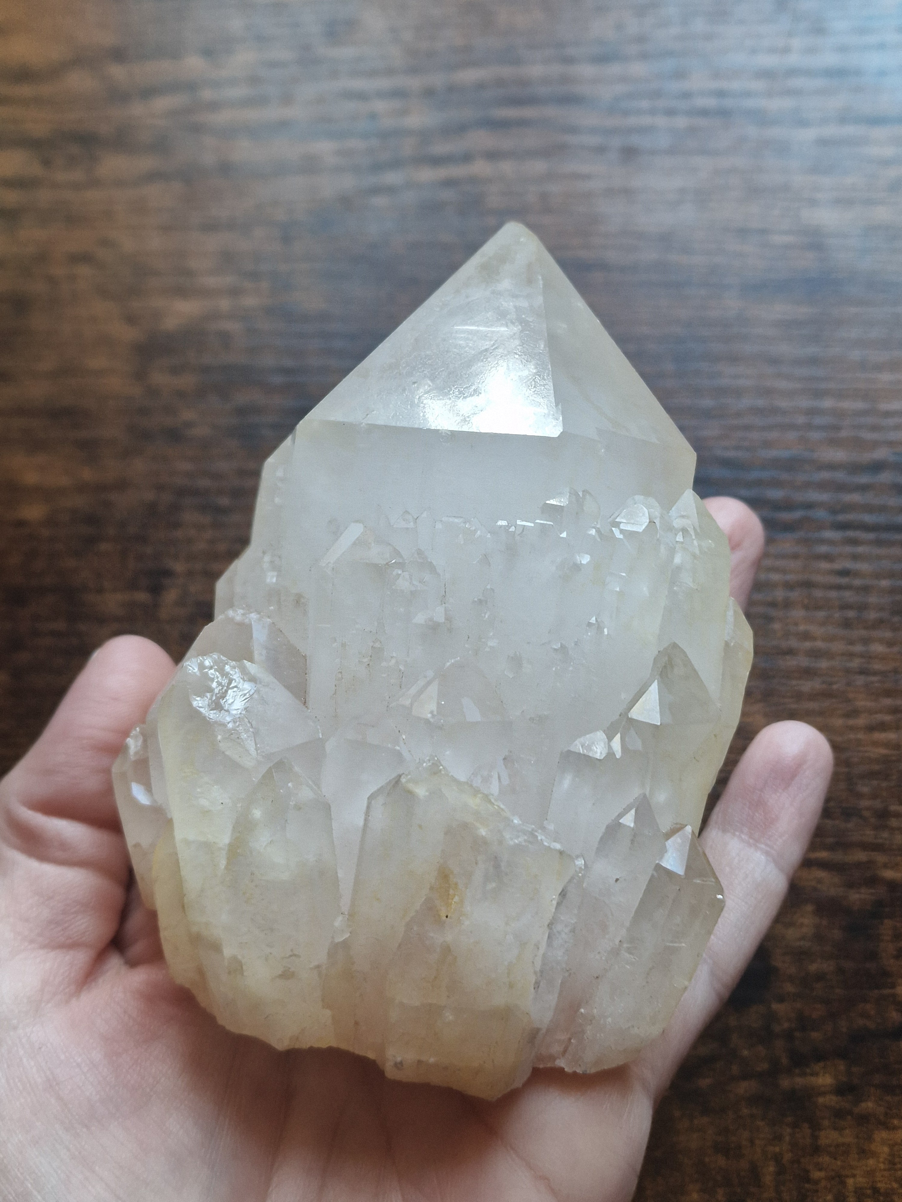 Madagascan Quartz Point Cluster