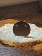 925 Silver Heart Stud Earrings