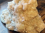 Peach Stilbite & Apophyllite Statement Mineral Specimen