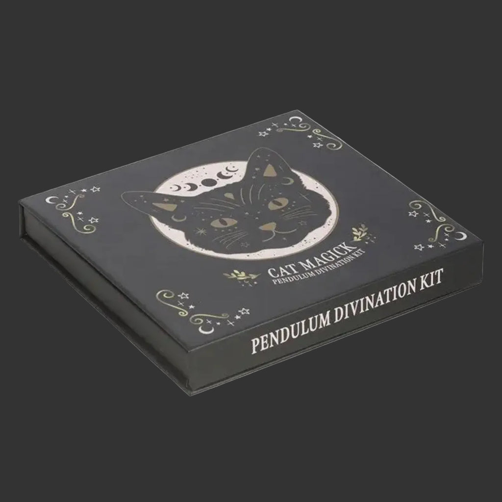 Black Cat Magick Pendulum Divination Kit