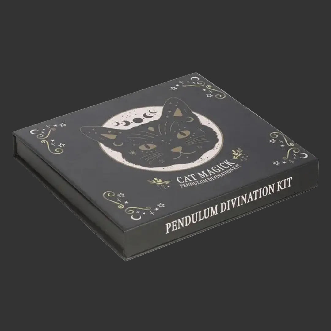 Black Cat Magick Pendulum Divination Kit