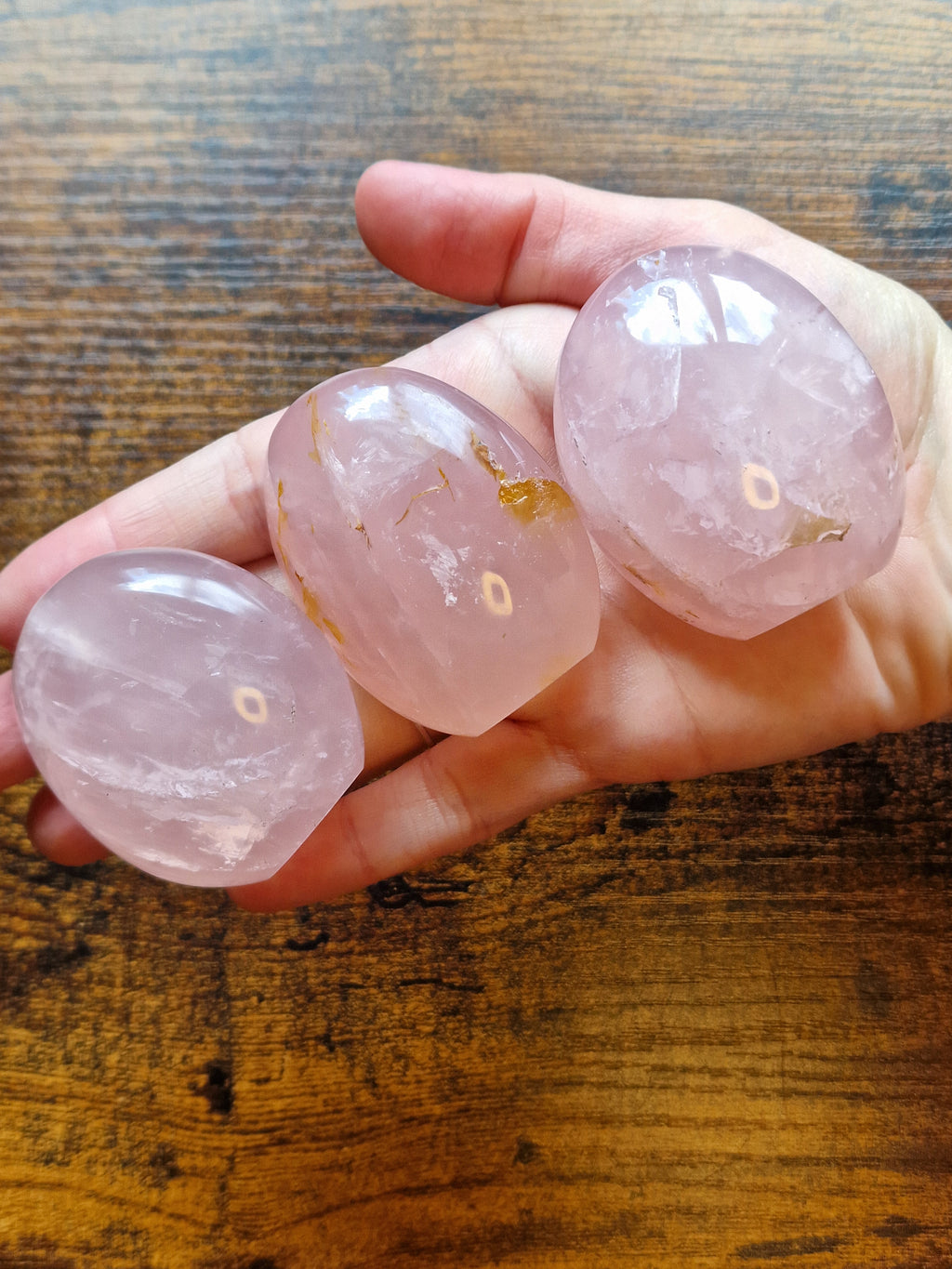 Mini Rose Quartz Freeform