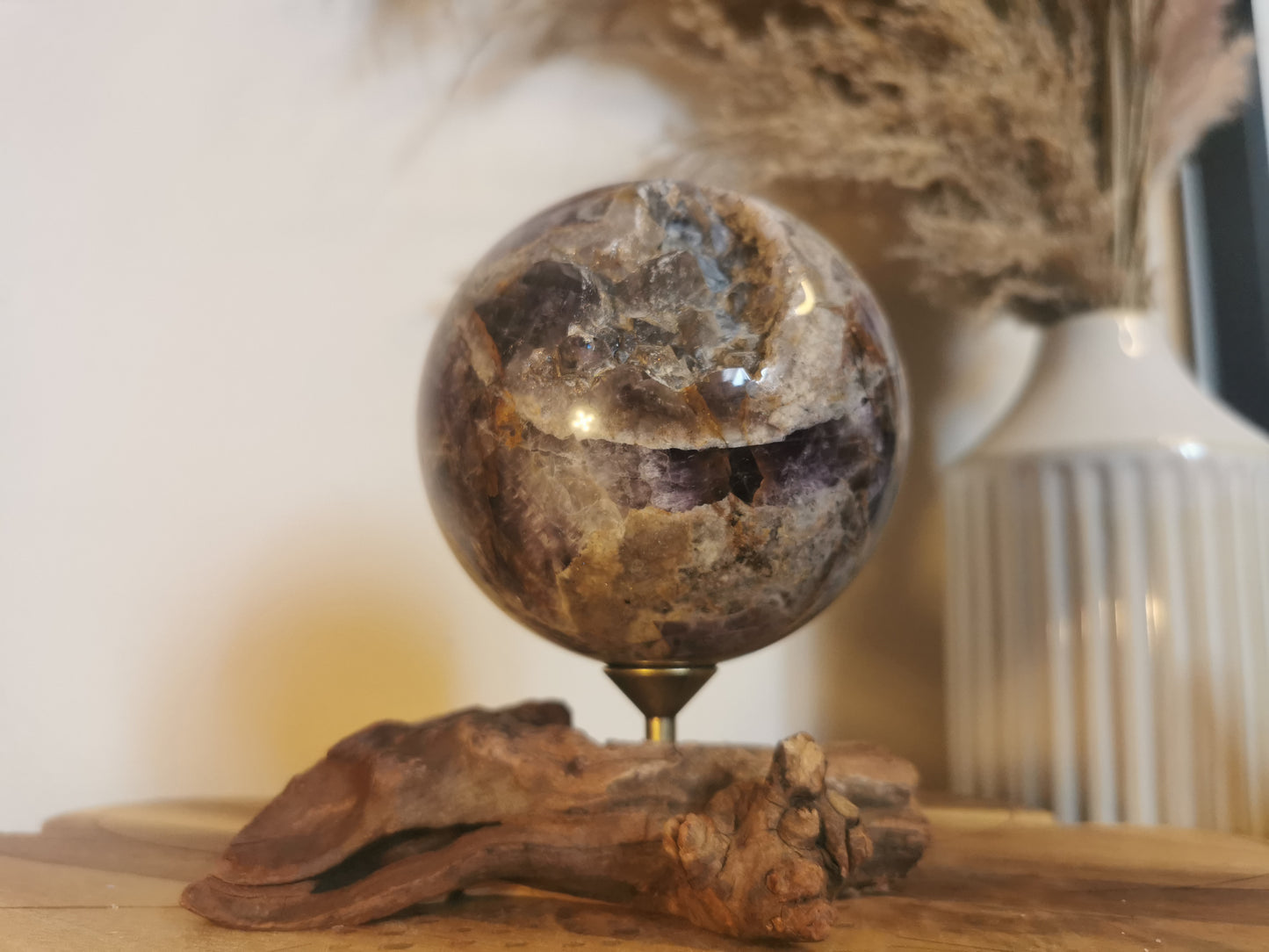 Dream amethyst sphere