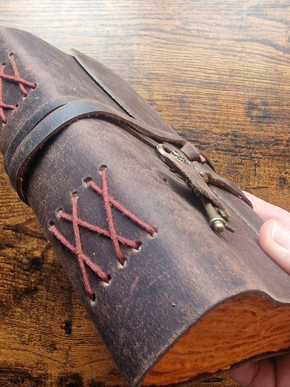 Oiled Leather & Key Journal