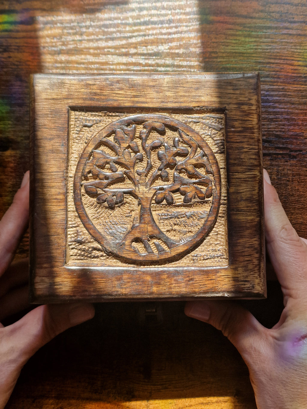 Wooden Tarot & Ritual Storage Boxes