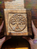 Wooden Tarot & Ritual Storage Boxes