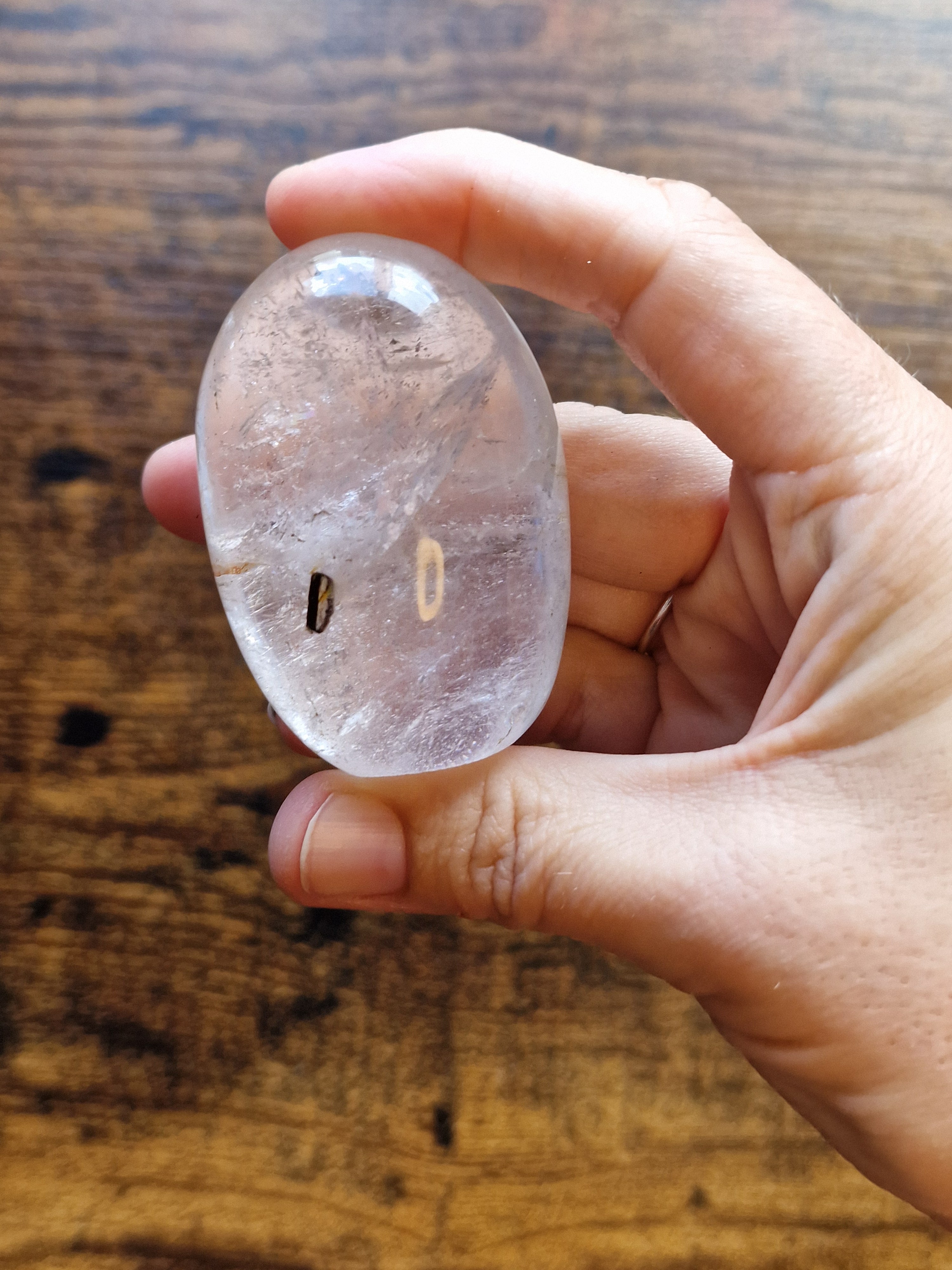 Mini Clear Quartz Freeform