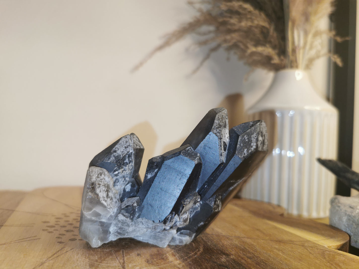 Morion Smoky Quartz Cluster