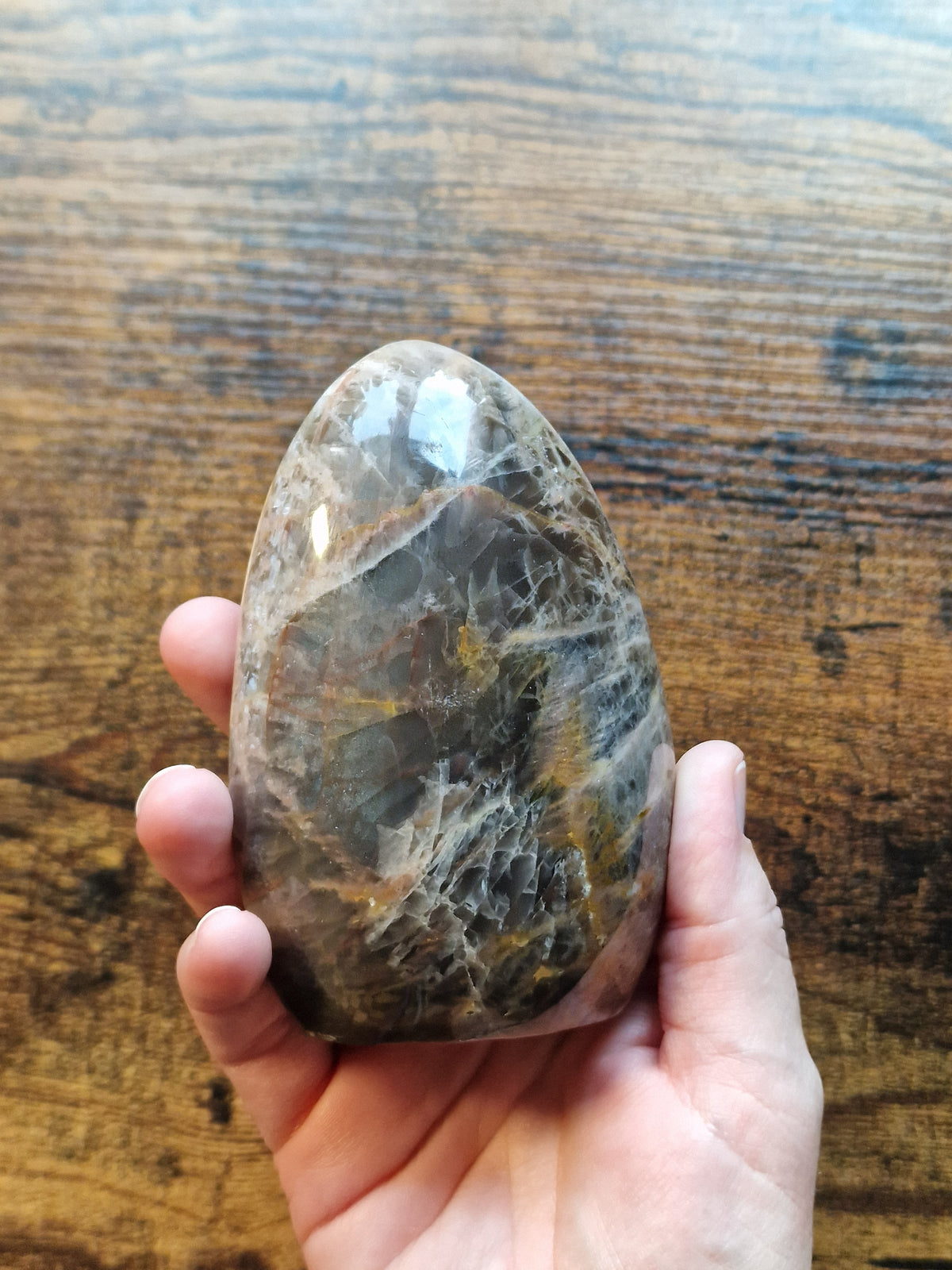 Black Moonstone Crystal Freeform