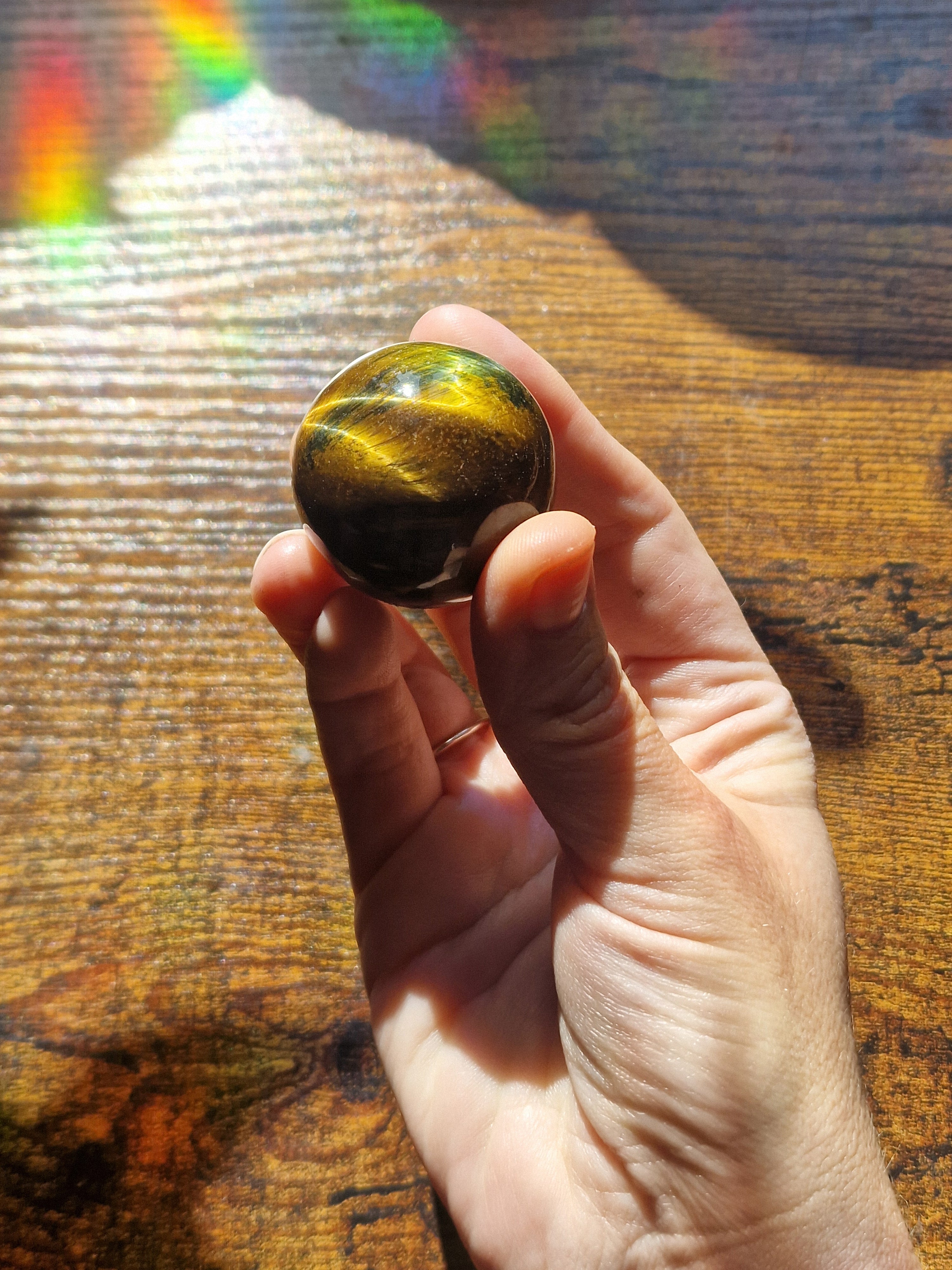 Tiger’s Eye Sphere