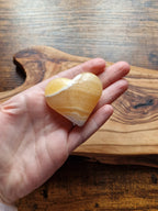 Orange Calcite Hearts