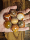 Carnelian Agate Spheres
