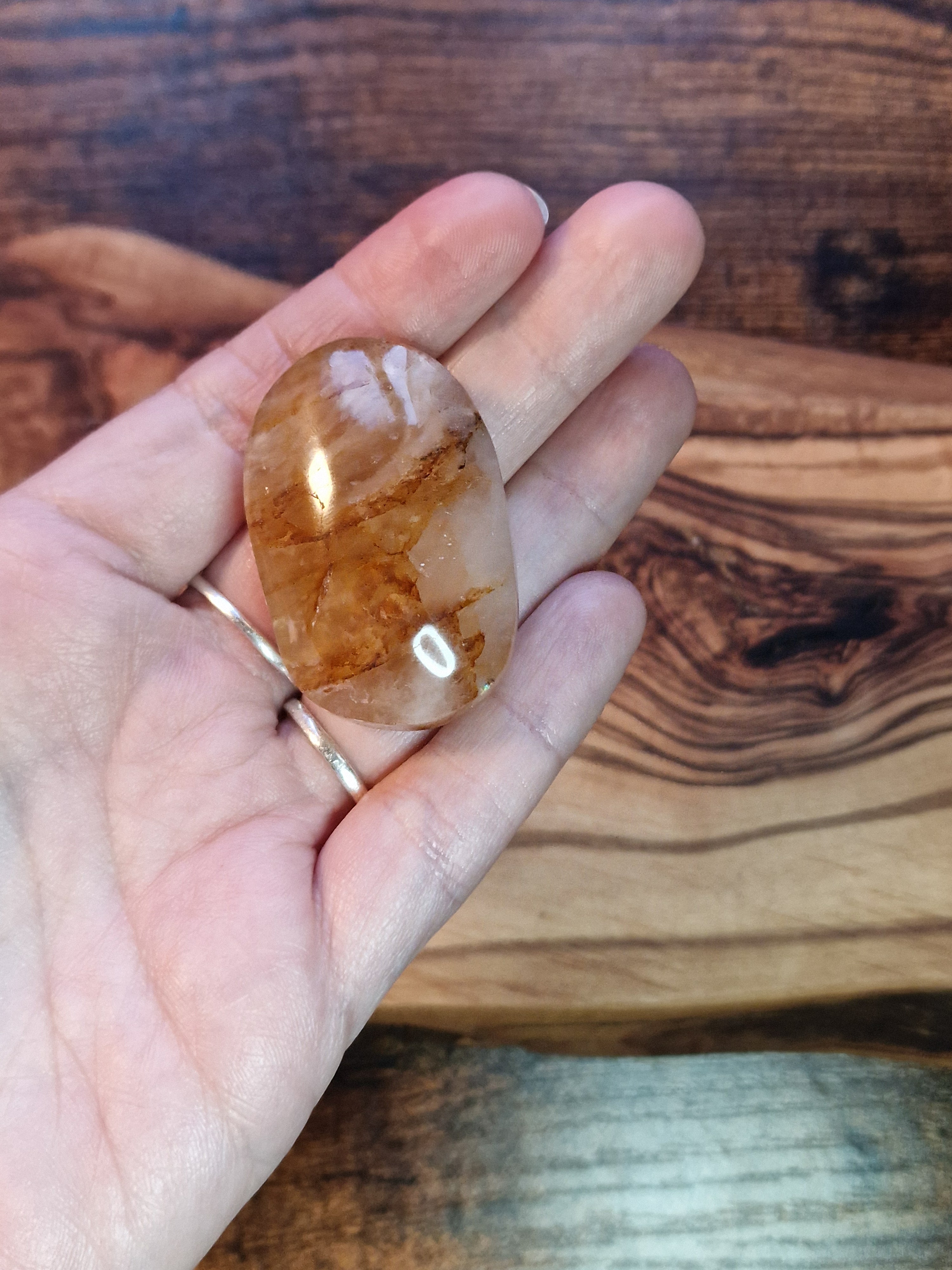 Golden Healer Palmstones