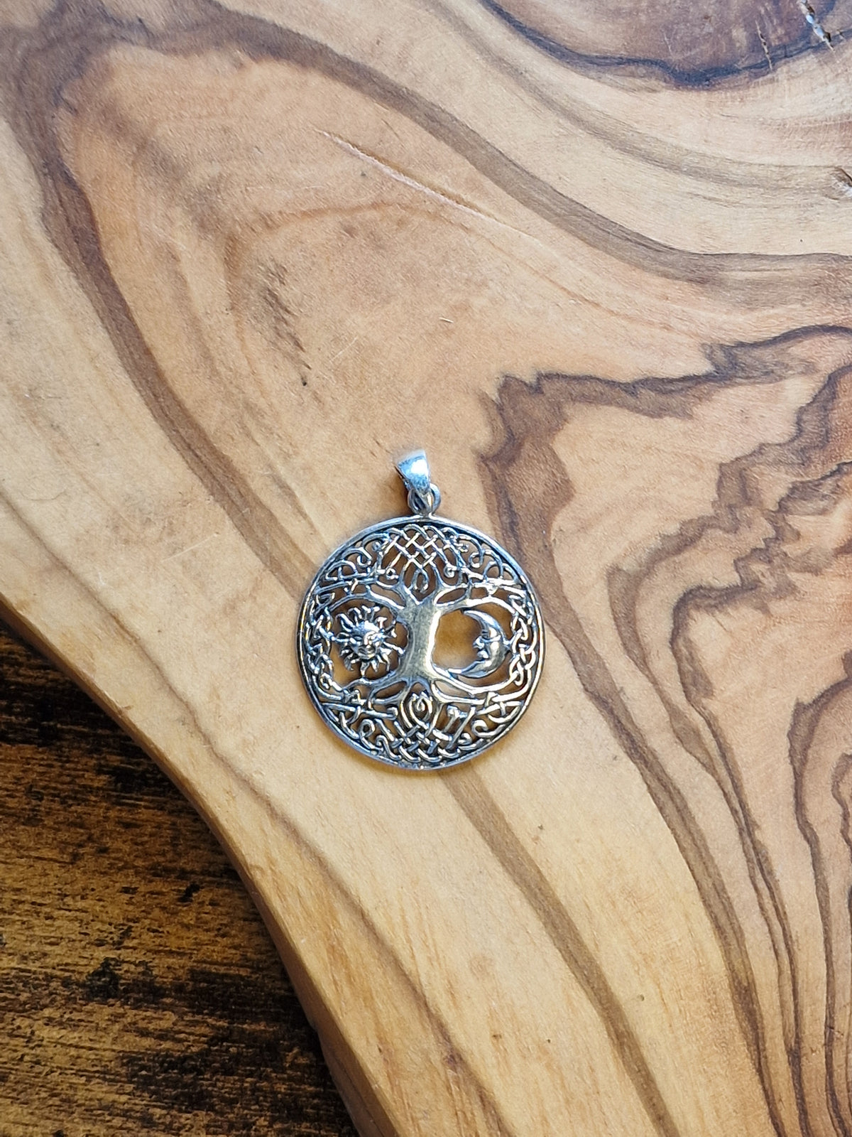 Tree of Life Silver Pendant