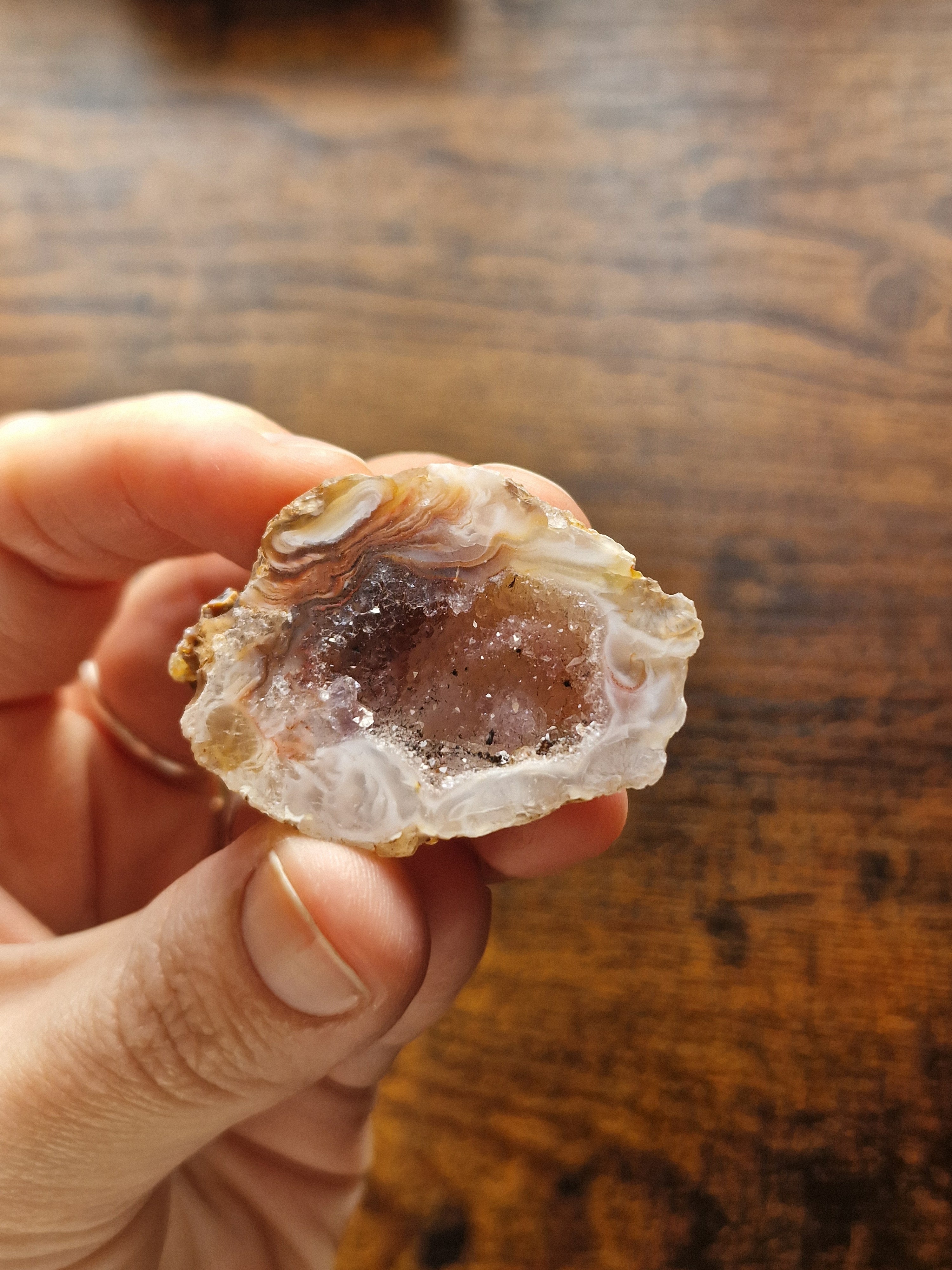 Druzy Agate Geode