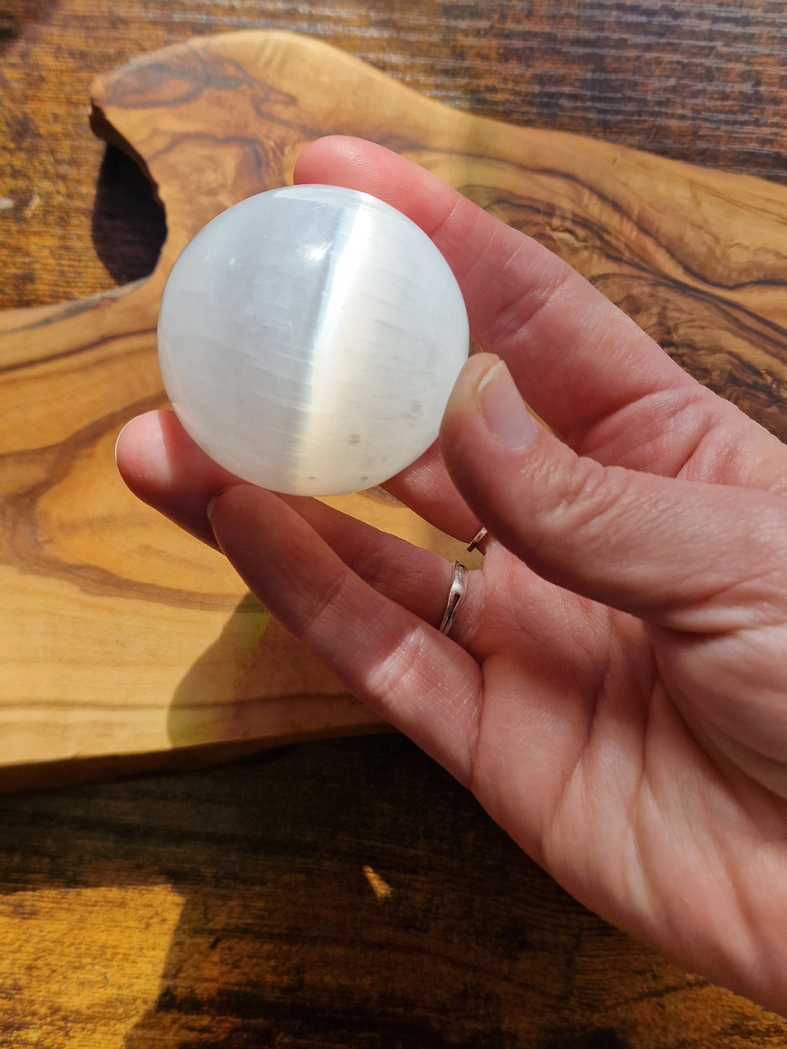 Selenite Sphere