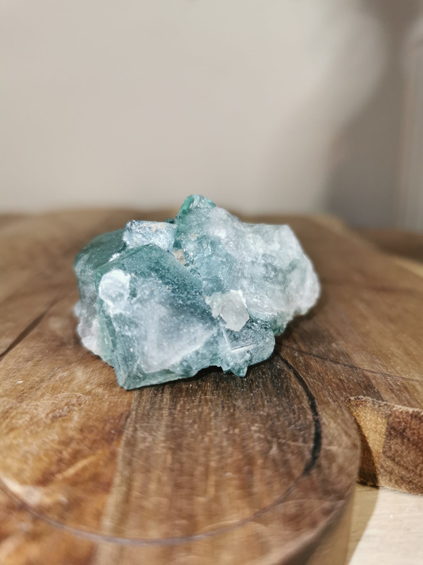 Raw Green Fluorite Cluster