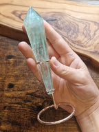Fluorite Wand on Stand