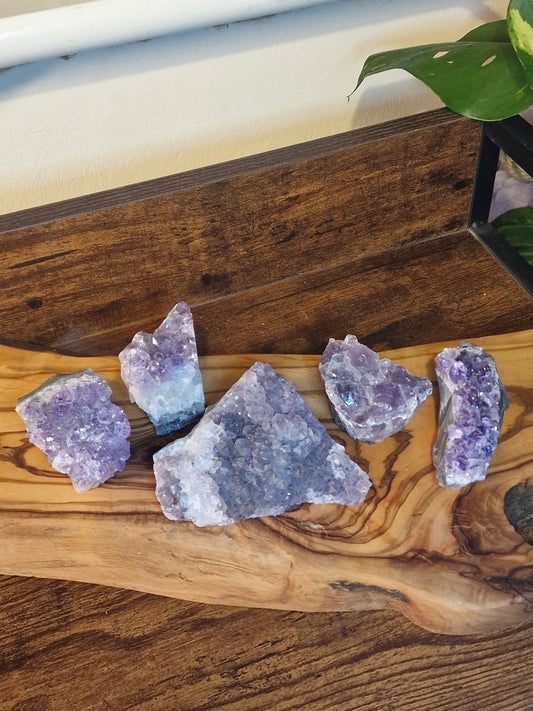 Amethyst Druzy Pieces