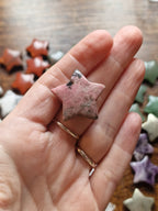 Small Crystal Star Carvings