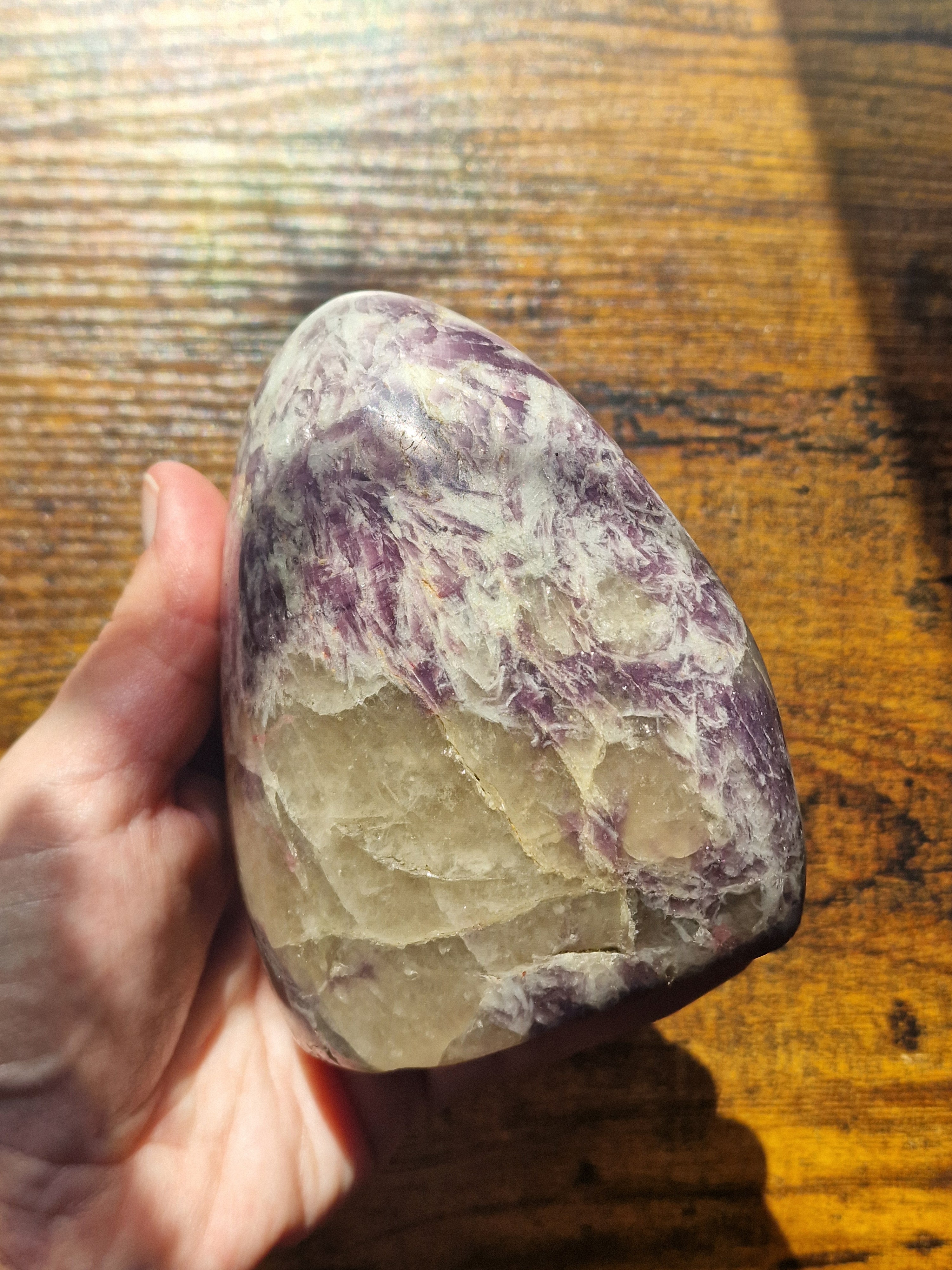 Pink Tourmaline in Lepidolite ~ Unicorn Stone Freeform