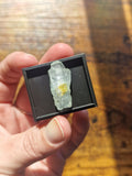 Aquamarine Gemstone in Display Case