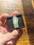 Aquamarine Gemstone in Display Case