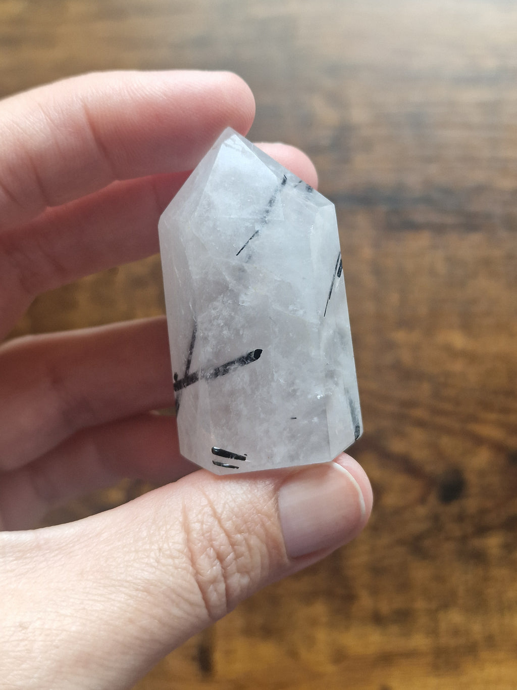 Tourmalinated Quartz Tower