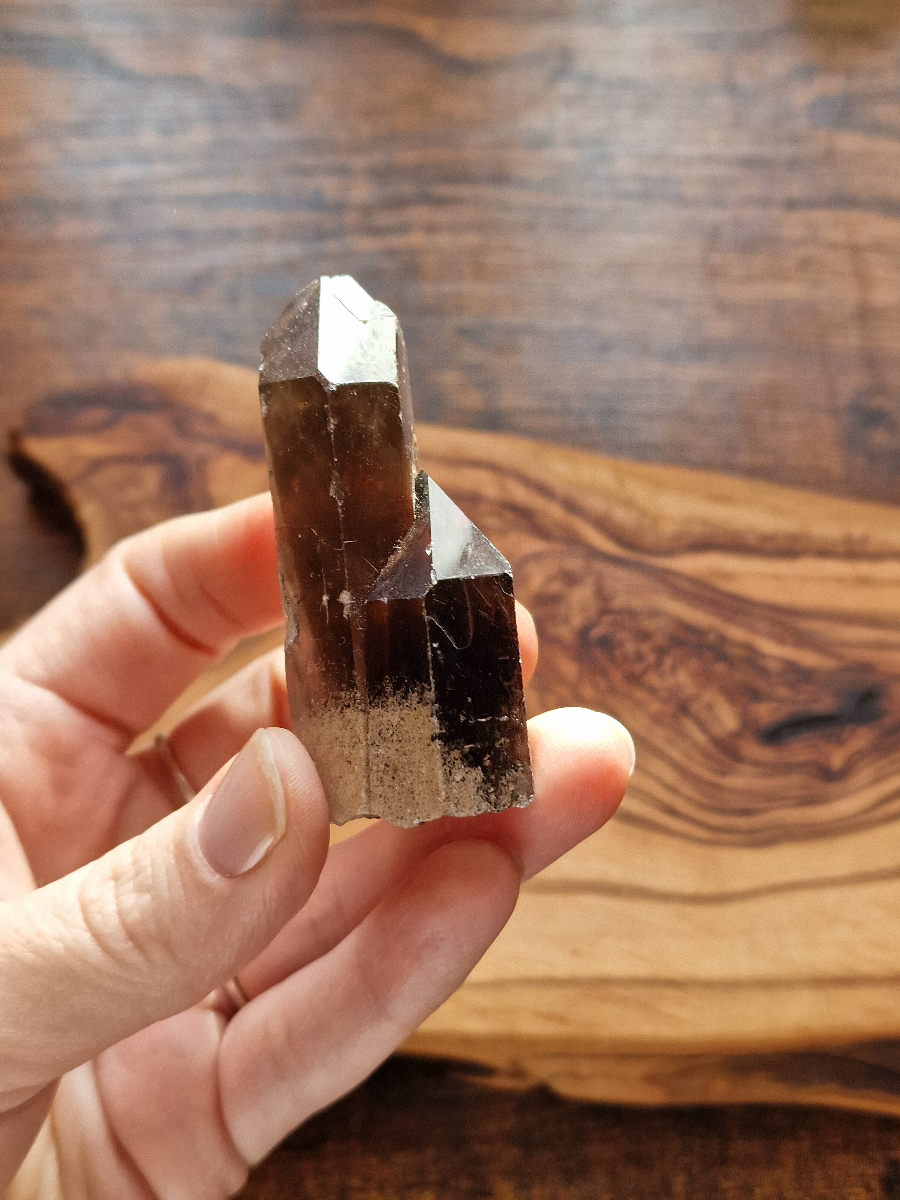 Smoky Quartz Cluster
