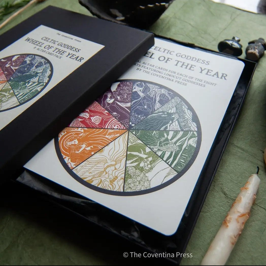 Wheel of the Year Sabbath Altar Cards