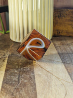 Sardonyx Freestanding Cube