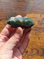 Moss Agate Double Terminated Point