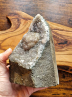 Amethyst Druzy Cut Base